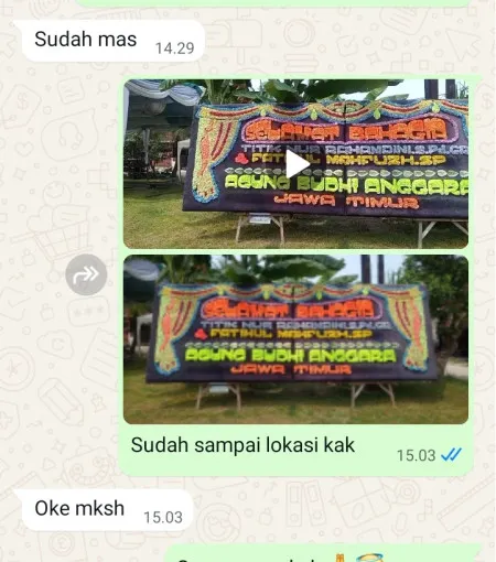 Pengiriman Papan Bunga Bojong Loa Cisoka