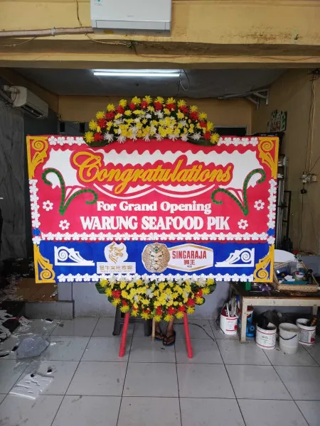 Papan Bunga Ucapan Selamat Bojong Loa Cisoka