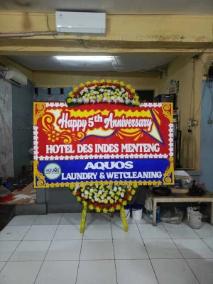 Papan Bunga di Bojong Loa Cisoka